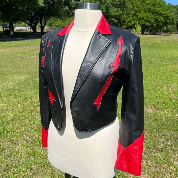 Vintage Leather Jacket - Picture 1 of 7